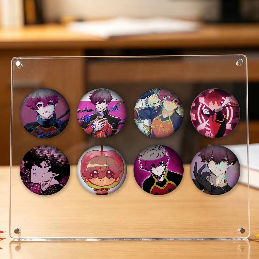 Gaming Console Buttons - Nouvelles Broches et Badges Personnages Anime