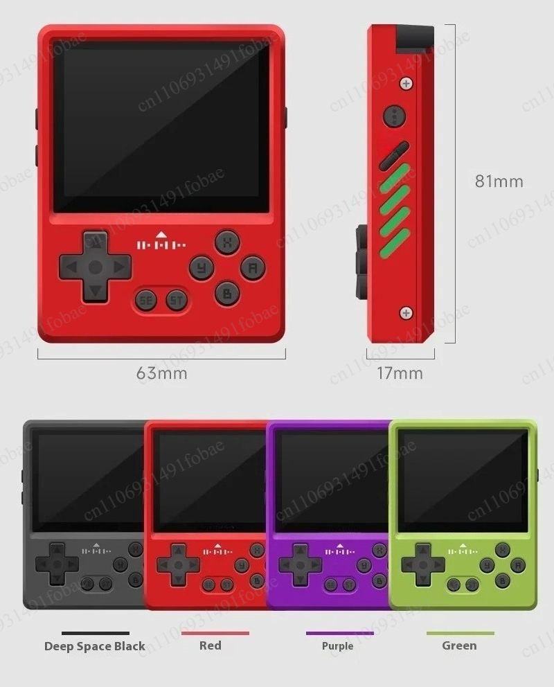 Gaming Console All - Console de jeu portable rétro CNC