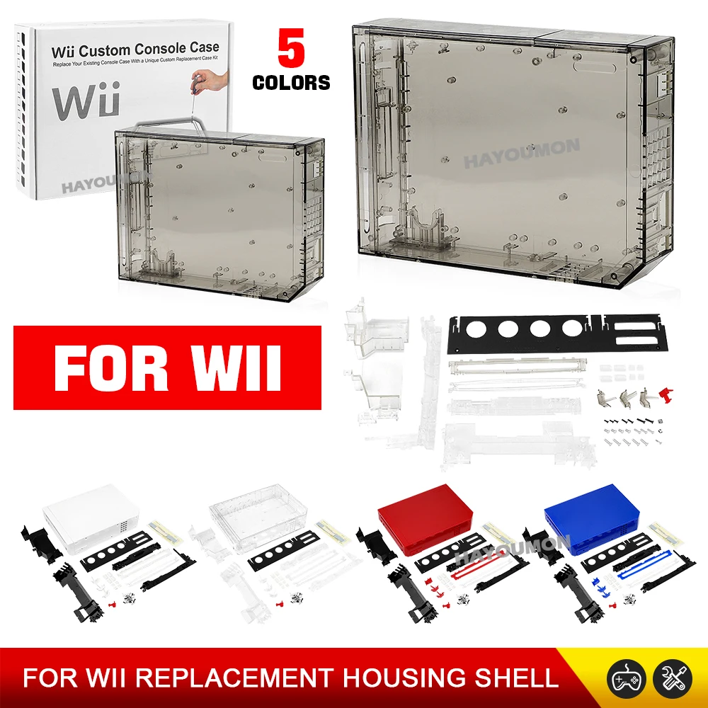 Gaming Console Buttons - Nouvelle coque de remplacement complète TRN