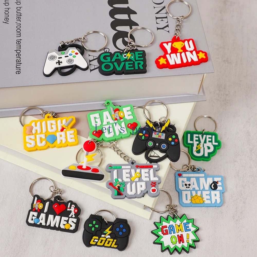 Gaming Console Keychain - 13 pièces jeu vidéo sur le