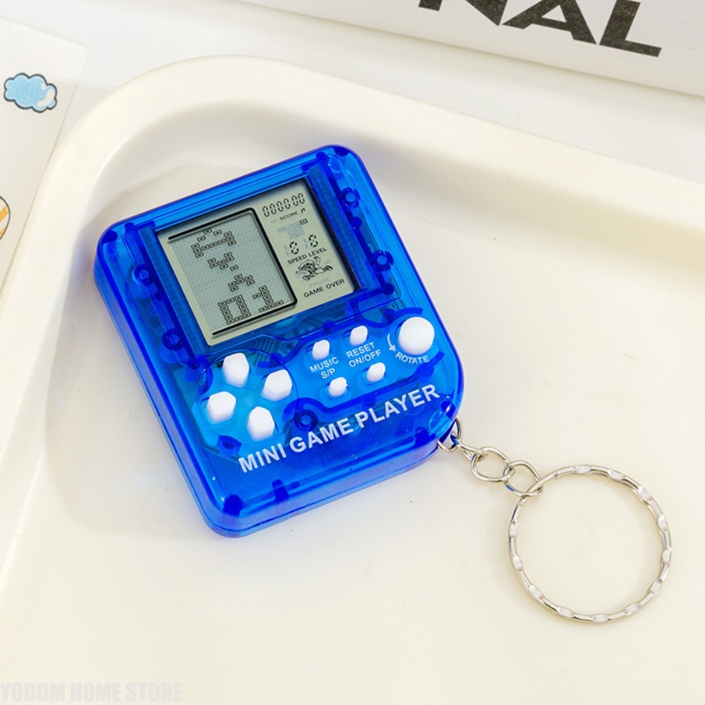 Gaming Console Keychain - Console de jeu portable Tetris classique