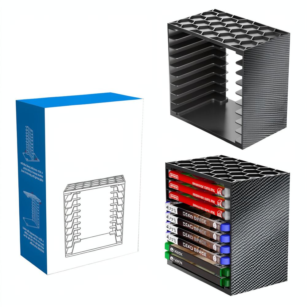 Tour de rangement pour cartes  - Gaming Console Display Case avis et prix