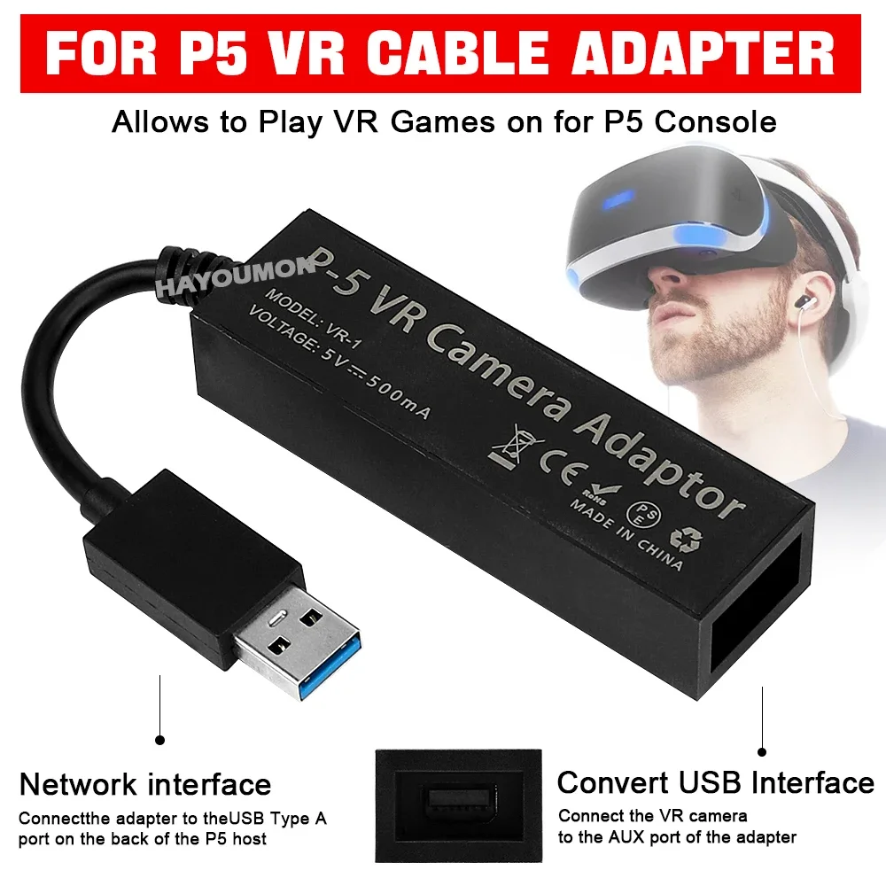 Adaptateur de câble VR pour PS - Gaming Console Buttons avis et prix