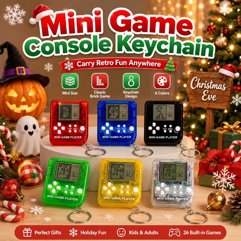 Mini console de jeu Tetris, po - Gaming Console Keychain avis et prix